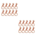 thumbnail image 1 of Advancent Hebilla de liberación de 10 piezas, hebillas para bolso DIY, conectores de extremo de Metal de colores fuertes, fabricación de Naranja 2Conjunto, 1 of 6