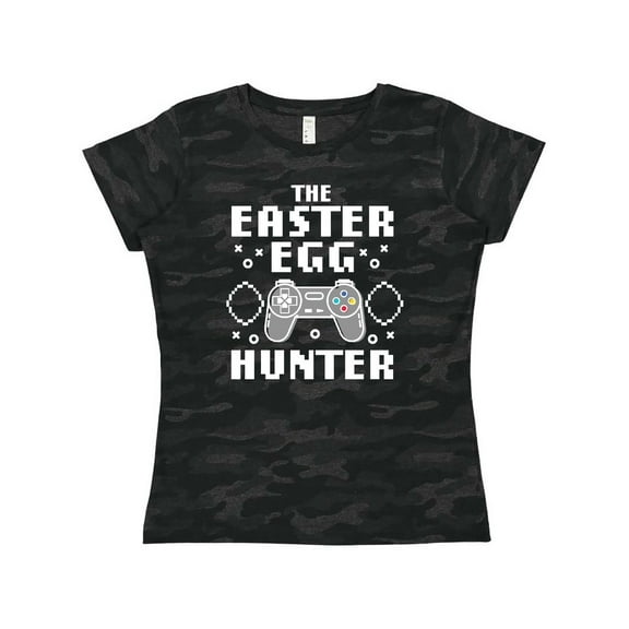 Inktastic Happy Easter The Easter Egg Hunter Gamer Women's T-Shirt