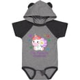 thumbnail image 3 of Inktastic My Auntie Loves Me- cute unicorn Boys or Girls Baby Bodysuit, 3 of 5