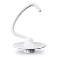 thumbnail image 2 of Gancho de masa K45DH de repuesto para mezcladores KitchenAid, compatible con mezcladores K45 K45SS KSM90 KSM110 KSM150 con cabezal inclinable, cuencos de 4,5 a 5 cuartos, gancho recubierto en forma de, 2 of 8