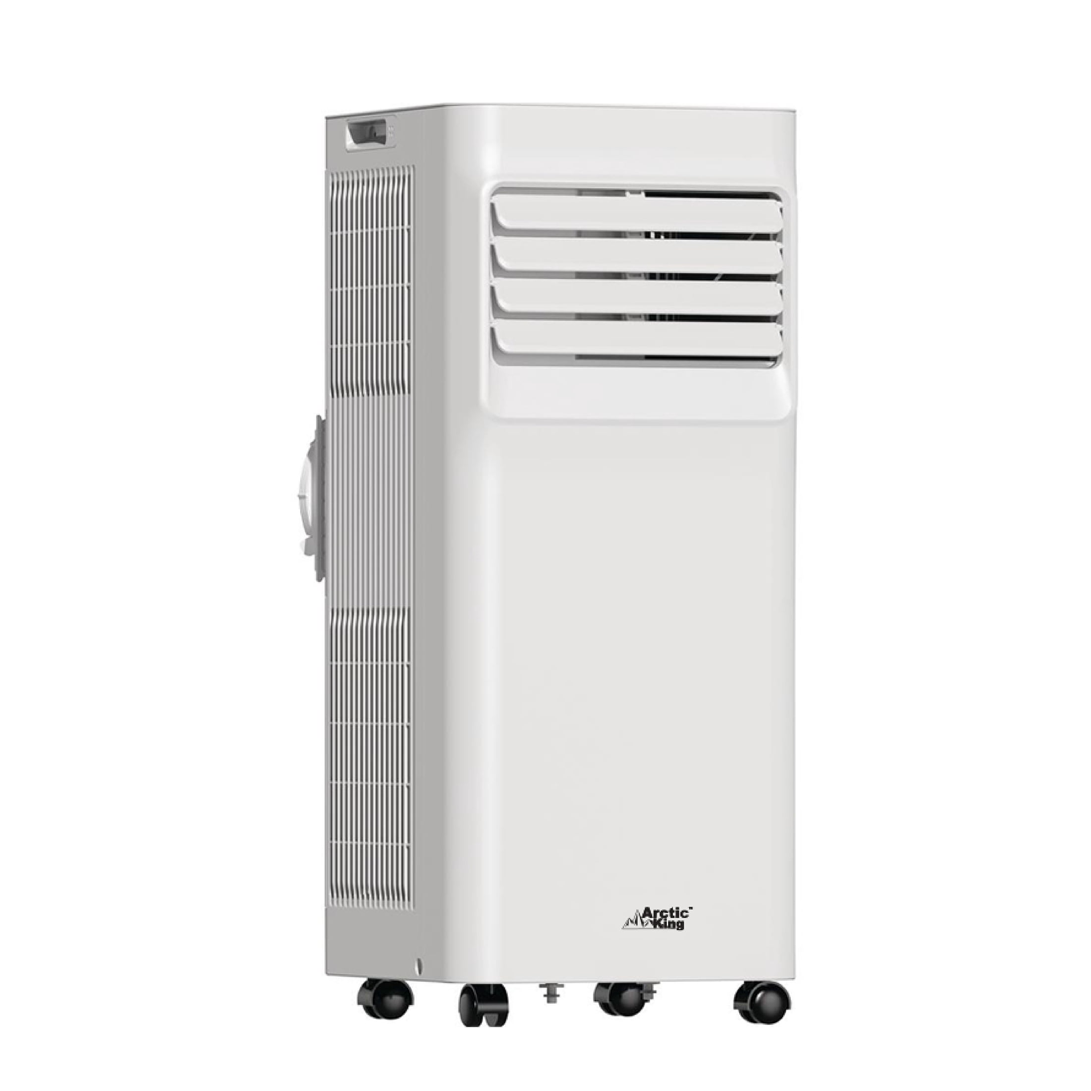 Arctic King 6,000 BTU Portable Air Conditioner, Cools Up to 250 Sq. Ft., Smart Control, Remote, White