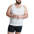 thumbnail image 4 of Fruit of the Loom Men's Cotton A‑Shirt Tank Top Undershirts, Moisture‑Wicking, Ribbed, Multipacks, Sizes S–5XB, 4 of 9