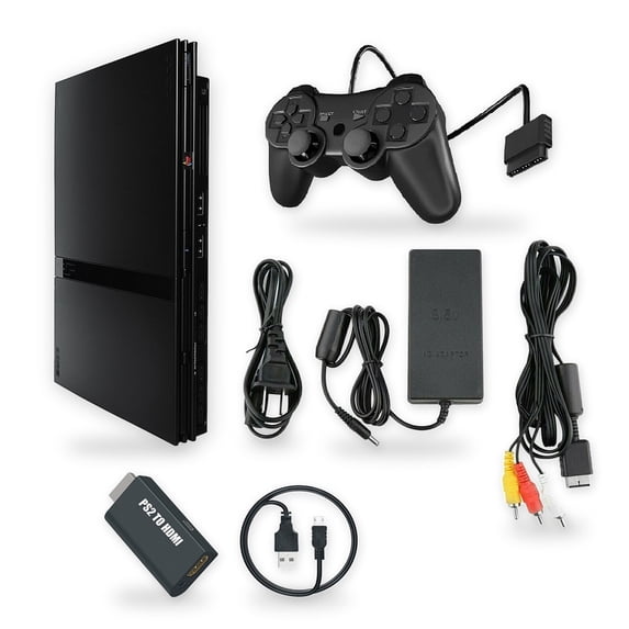 Rarest Ps2 Controller Restored PlayStation 2 PS2 Slim Video Game Console with Controller ...