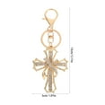 thumbnail image 2 of unbranded Llavero Dorado De Cruz En Metal Para Y Llaves Con Símbolo De Fe Inspirador, 2 of 7