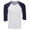 thumbnail image 1 of T-Shirt de Baseball pour Hommes en Toile à Manches 3/4, 1 of 2