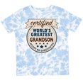 thumbnail image 3 of Inktastic Certified World's Greatest Grandson Accept No Substitutes Boys Toddler T-Shirt, 3 of 5