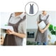 thumbnail image 1 of Delantal de cocina Baoblaze para mujeres con espalda cruzada para hornear jardinería gris, 1 of 8
