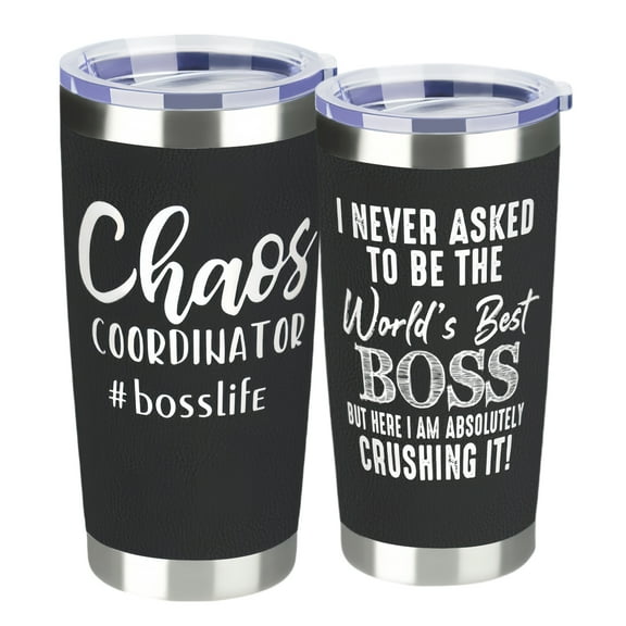 【swig Tumbler】Best Boss Gifts for Men, Bosses Day Gifts for Men, Unique Birthday Gift for Boss Male, Male Bosses Gift Ideas 20oz Tumbler.