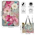 thumbnail image 2 of Pink Floral Abstract Art Design Outdoor Picnic Blanket, Foldable Waterproof Beach Mat, Portable Beach Blanket for Beach Camping, Hiking, Family Concerts, 2 of 8