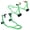 Green, variant on Heavy Duty Torque Multiplier Wrench Set for Lug Nut Removal with Cr-v Socket, 1:58 Gear Ratio 4800 NM, Steel, Black, 14x10x2 Inches