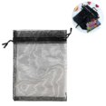 thumbnail image 2 of 100pcs Sheer Drawstring Jewelry Pouches Gift Bags Drawstring Gift Bag, 2 of 5