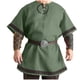 thumbnail image 1 of Blusa de manga medieval renacentista de color liso para hombre, ideal para cosplay y el Día de Todos los Santos., 1 of 3