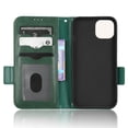 thumbnail image 5 of Allytech Folio Wallet Case for iPhone 14 6.1 Inch with Wrist Strap, Premium PU Leather Soft TPU Built-in Magnet Closure Card Slots Holder Function Anti-Scratch Shockproof Flip Cover,Green, 5 of 5