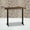Walnut, variant on Emma + Oliver 30"x48" Black Laminate Bar Table Top-5"x22" Bases