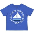 thumbnail image 3 of Inktastic My Nana Loves Me Sailboat Boys Boys Toddler T-Shirt, 3 of 5