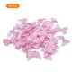 thumbnail image 3 of Uxcell 50Pcs Mini Lazo de Cinta Gingham 1" Lazos de Tela de Satén a Cuadros para Manualidades de Costura Rosa y Blanco, 3 of 7