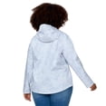 thumbnail image 3 of Free Country Women's Plus Size X2O Packable Rain Jacket Silver Chip Floral Bliss 2X, 3 of 3