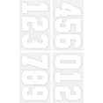 thumbnail image 2 of S.E.I. 5-inch Iron-on T-Shirt Numbers, Varsity Number Polyvinyl Heat Transfers, White, 2 of 3