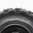 thumbnail image 5 of 145/70-6 Tubeless Wheel Tire with 6'' Rim 3 Bolt Pattern for 50cc 70cc 90cc 110cc 125cc ATV Go Kart UTV Quad Bike 4 Wheelers (1), 5 of 6