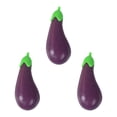 thumbnail image 3 of 3 juguetes para apretar con forma de berenjena, para aliviar la ansiedad, divertidos y divertidos., 3 of 7