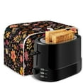 thumbnail image 6 of Yuyamidu Chicken 2 Slice Toaster Cover Sturdy Wide Slot Bread Maker Cover Rooster Kitchen Broiler Appliance Cover Flower Toaster Bag Dustproof Cover Easy to Clean, 6 of 7