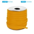 thumbnail image 2 of Uxcell 1Pcs Piping Cord Trim Piping Tape for Sewing DIY Crafting Fabric Edge Trim Dark Yellow 1/2" x 65 Yard, 2 of 5