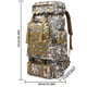 thumbnail image 2 of 80L Outdoor Tactical Waterproof Backpack For Camping Hiking Backpacking Hunting, 2 of 5