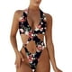 thumbnail image 1 of Gibobby Bañador de una pieza Trajes de baño Talla Estampados Trajes de baño Traje de baño de una pieza Control de mujer con barriga Trajes de baño de una(Negro,XL), 1 of 5