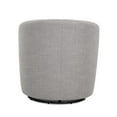 thumbnail image 5 of Bowery Hill Transitional Fabric Swivel Chair in Sea Oat Beige, 5 of 7