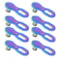 thumbnail image 2 of Filfeel Bike Chain Part 3 Different Colors Lubricate 10 Speed Chain Durables Bike Chain Link, For Mountain Bike Road Bike Chain, 2 of 8