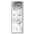 thumbnail image 2 of ArtToFrames 12x34" Bright Silver Picture Frame, Silver Wood Poster Frame, with Regular Acrylic and 2 (FBPL-4752), 2 of 7