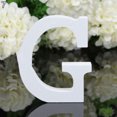 thumbnail image 1 of Limorve 1 Pc White Wooden Letters Alphabet Wedding Birthday Party Home Decoration 7, 1 of 11