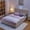 Queen + Pink + Kids + Foam + Boucle + Boucle + Fabric, variant on Queen Size Upholstered Bed with Oversized Rabbit Ear Headboard, LED Light & 4 Storage Drawers, Boucle Fabric, Beige - Cute Bedroom Furniture for and