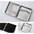 thumbnail image 3 of Pitillera, 1 pitillera para liar cigarrillos en cuero y metal - Capacidad para 20 cigarrillos, 3 of 5