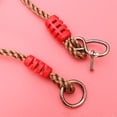thumbnail image 3 of 2pcs Durable Tree Swing Hanging Straps Kit Strap Ring Adjustable Outdoor Rope Swing Hangers, 3 of 8