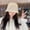 off white, variant on Summer Thin Handmade Grass -Edited Bucket Hat Cute, Thin Sunscreen, Breathable Straw Hat Hollowed Out Sun Hat