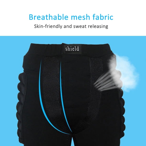 Short De Protection Hanches Enfant 3D – Coussin EVA – Ski, Skate, Snowboard – Taille 55-60 Cm