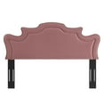 thumbnail image 4 of Evangeline Performance Velvet Twin Headboard, 4 of 7