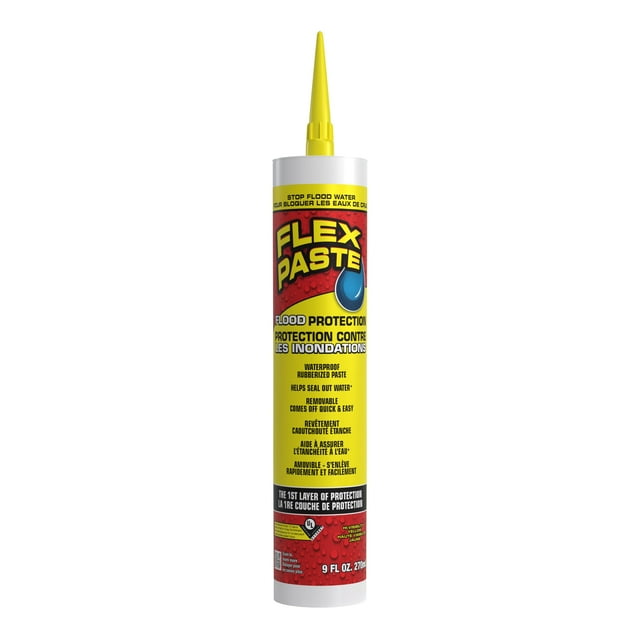 Flex Paste Flood Protection, Removable Waterproof Paste, 9 oz Cartridge