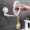 White_Hot#846, variant on Foldable Wall Vanity Mirror with Suction Cup, Rotating Bathroom Mirror for Space Saving and Easy Hanging