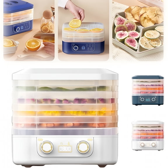 HIBIBUD Freeze Dryer Machine for Home with 5 Trays,Freeze Dryer Digital Adjustable Timer&Temperature Control for Fruits,Meat,Vegetables,Candy&Snacks