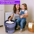 thumbnail image 5 of Mini Washing Machine and Dryer,12l Foldable Mini Washer for Underwear, Upgraded Collapsible Washing Machine for Baby Clothes Socks Apartment, 5 of 7