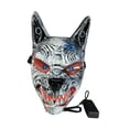 thumbnail image 1 of LED Allume Jeu de Rôle Scène Vacances Halloween Effrayant Loup, 1 of 8