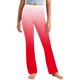 thumbnail image 2 of Odeerbi 2-13 Años Niñas Pierna Ancha Pantalones Yoga Gradiente Workout Danza Deportes Atlético Pantalones Elasticidad Lindo Alta Cintura Pantalones Pierna Recta, 2 of 9