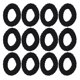 thumbnail image 1 of RENACLIPY 20Ud Binding Hair Tie Negro Cuerda Para Durable Decorativo Para Mujer, 1 of 8