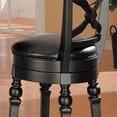 thumbnail image 3 of Bowery Hill Tabouret de Bar Pivotant de 29 Po en Noir, 3 of 4