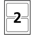 thumbnail image 2 of shiyou-Name Badge Labels, Blue Border, 2-11/32" X 3-2/3", 30 Labels (2359), 2 of 4