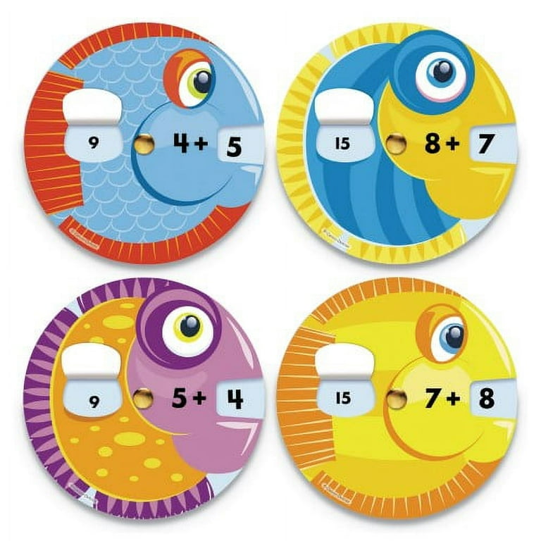 EZ-Spin, Additon Game, Ages 5 to 7, 18/Pack EZ-Spin, Additon Game, Ages 5 to 7, 18/Pack