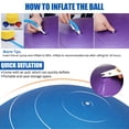thumbnail image 5 of Exercise Ball 30 Inch Large Stability Ball for Yoga Physical Home Gym Workout with Air Pump, 5 of 8