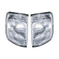 thumbnail image 7 of Left Right Clear Lens Corner Light Turn Signal Cover For Mercedes E-Class W124 1985-1995 Driver Passenger Side, 7 of 7